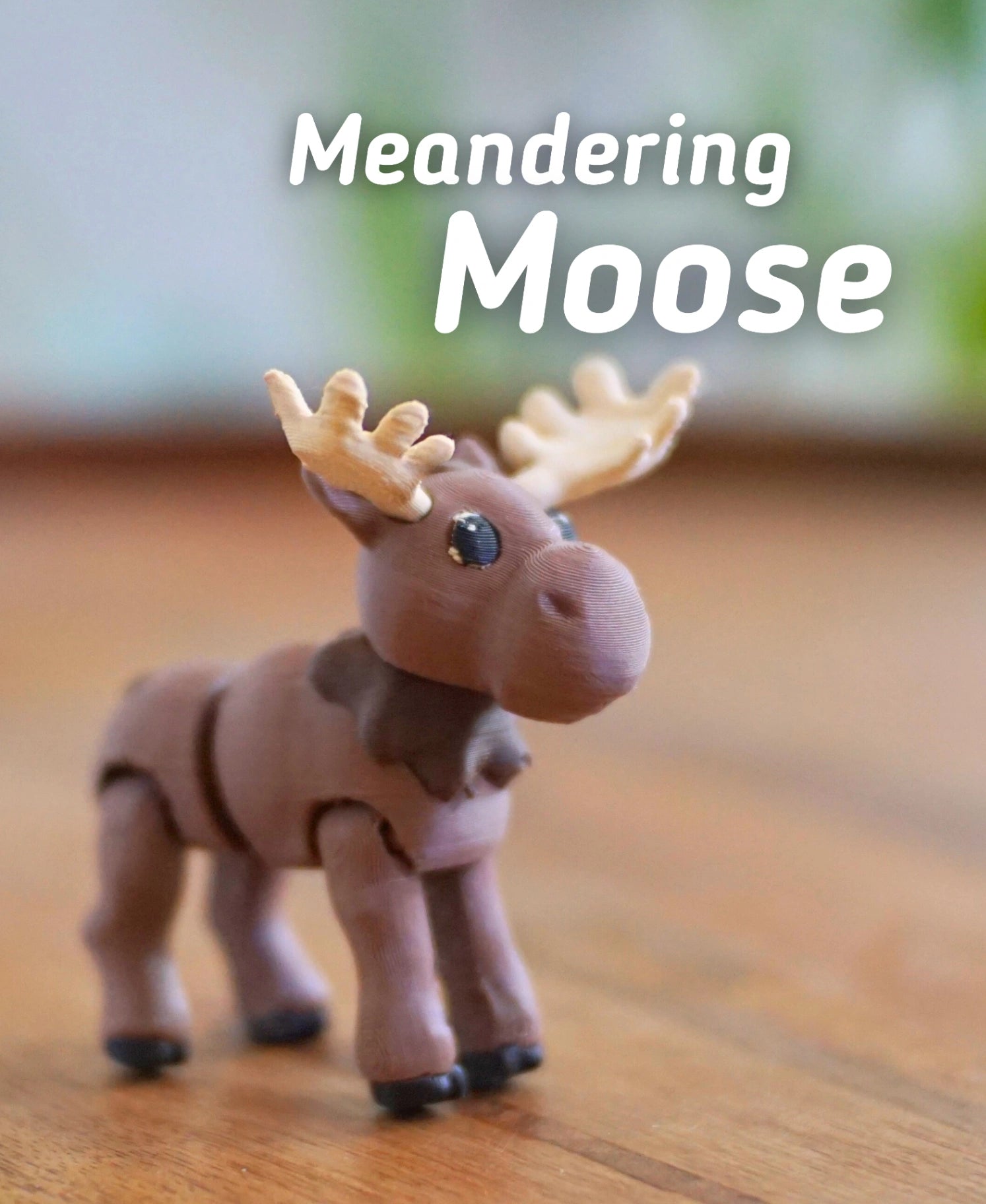Meandering Moose - Fidget Toy/Keychain