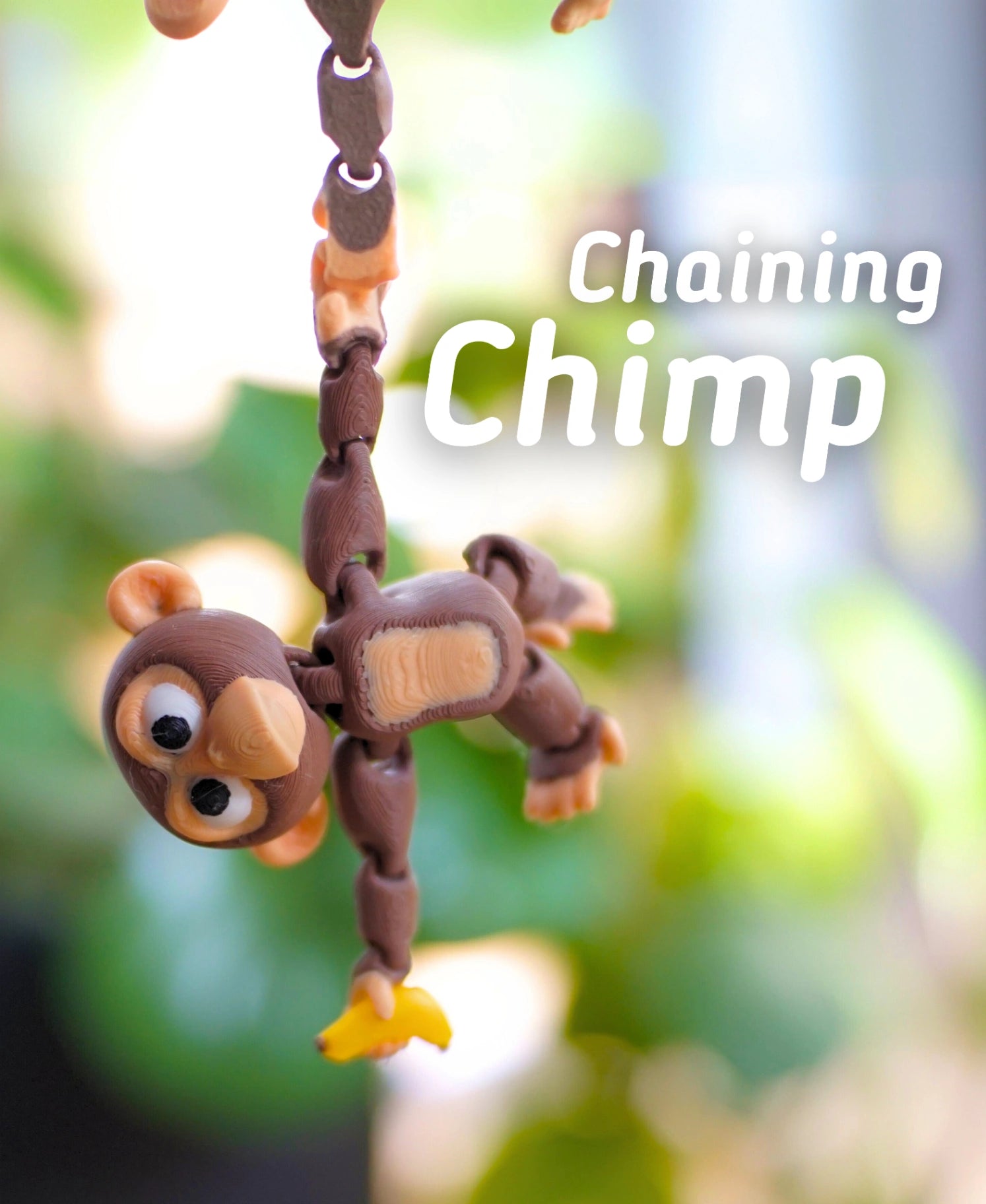Chaining Chimp - Fidget Toy/Keychain/Magnet