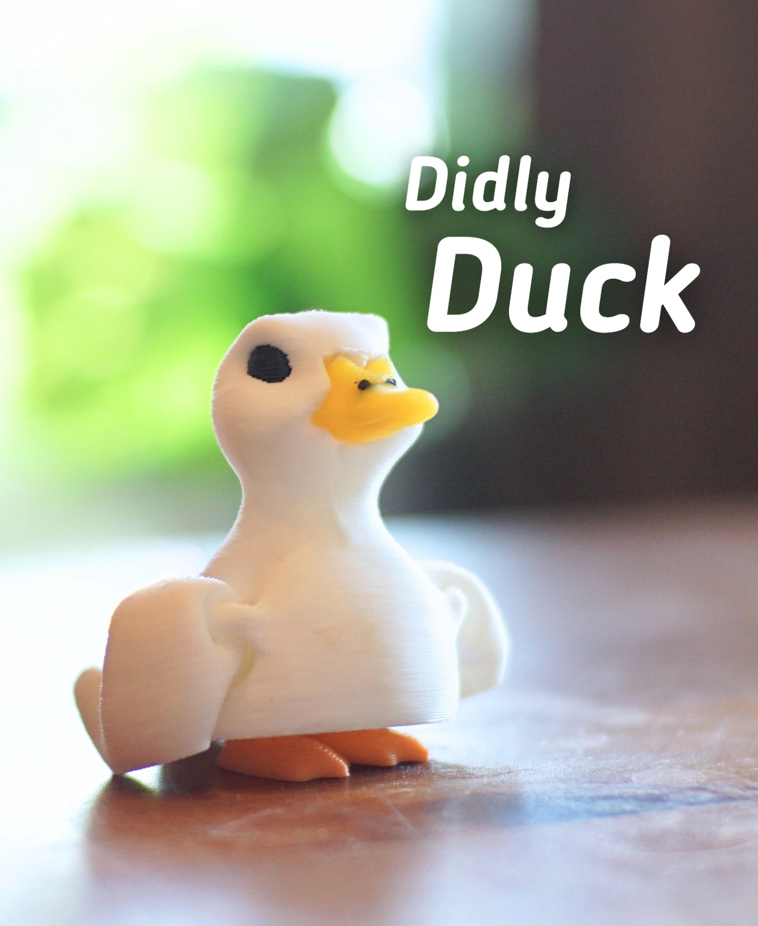 Didly Duck - Fidget Toy/Keychain
