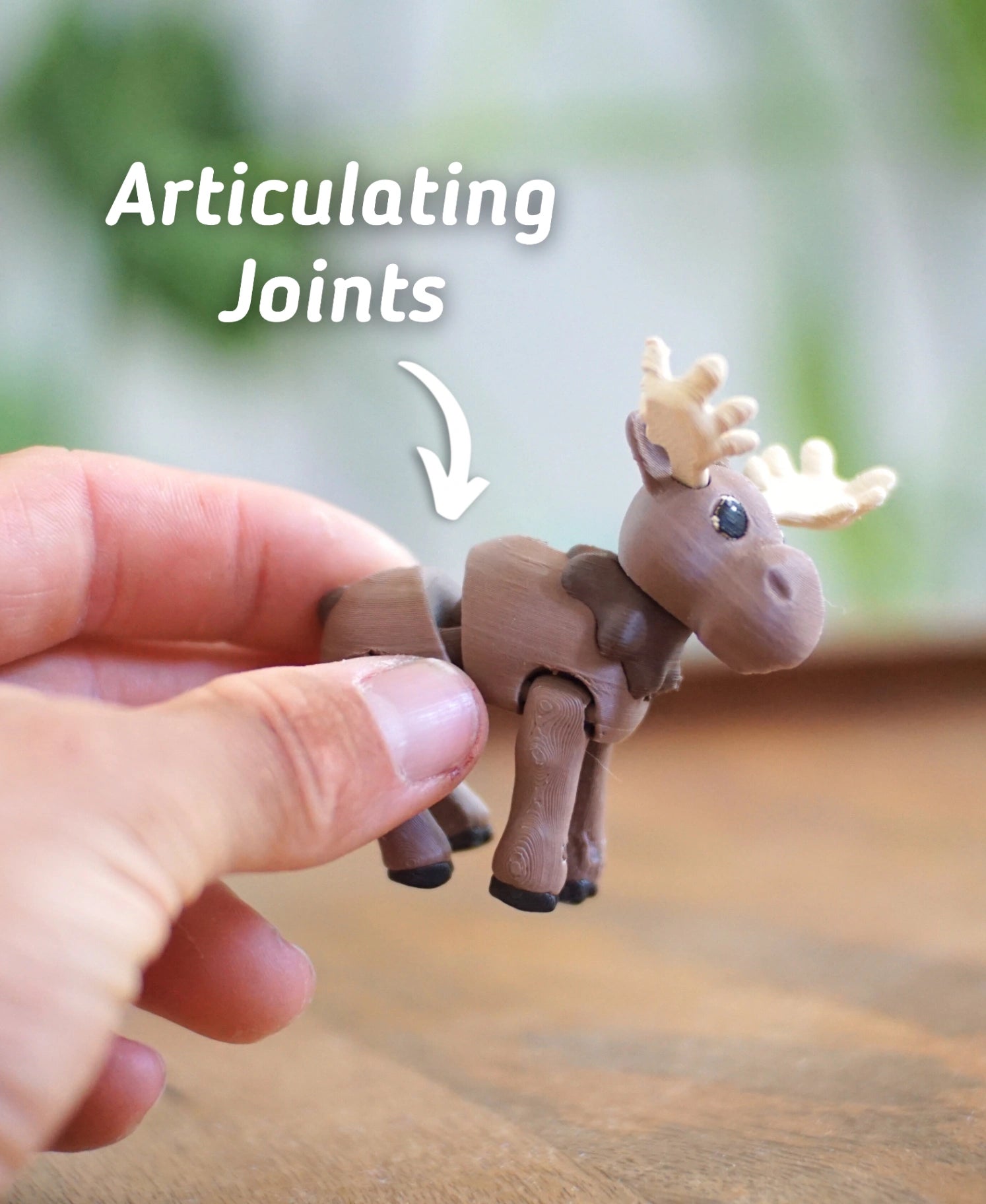 Meandering Moose - Fidget Toy/Keychain