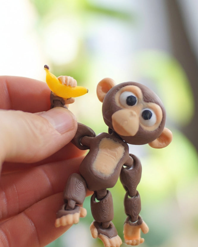 Chaining Chimp - Fidget Toy/Keychain/Magnet