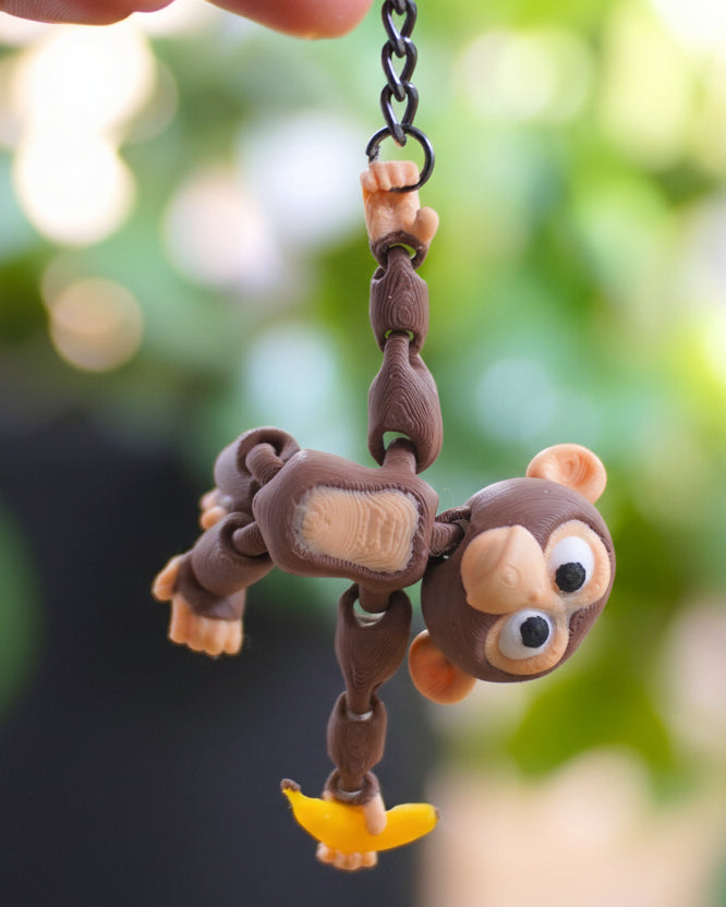 Chaining Chimp - Fidget Toy/Keychain/Magnet