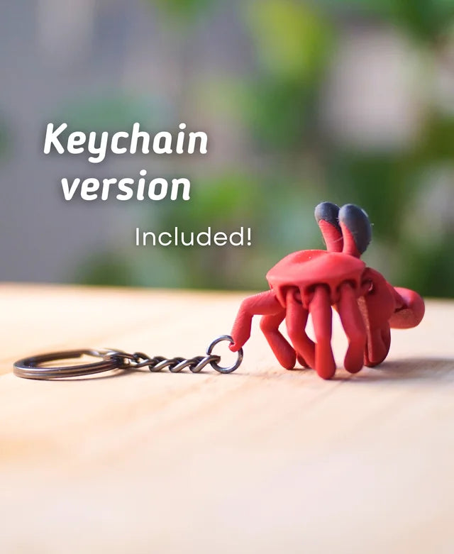 Crabby Crab - Fidget Toy/Keychain/Magnet