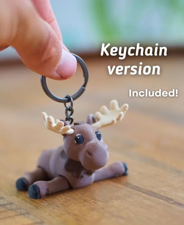 Meandering Moose - Fidget Toy/Keychain