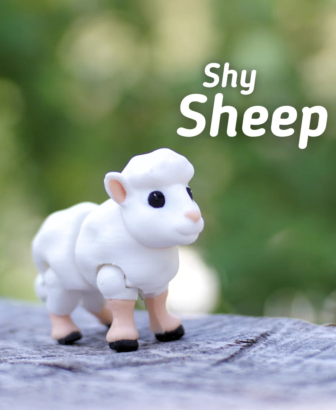 Shy Sheep - Fidget Toy/Keychain