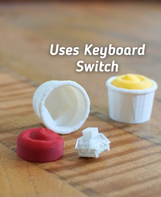 Condiment Clicker - Fidget Toy/Keychain