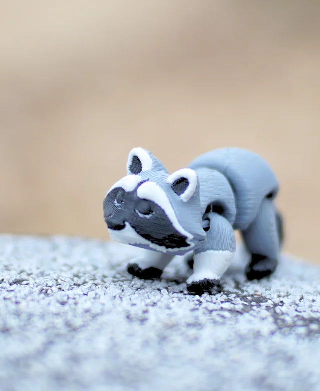 Riggly Raccoon - Fidget Toy/Keychain
