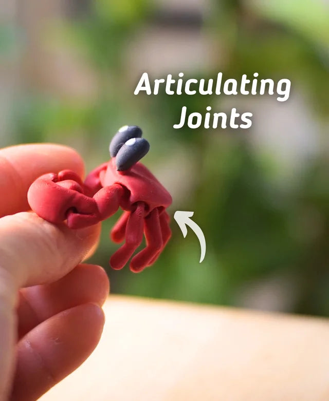 Crabby Crab - Fidget Toy/Keychain/Magnet