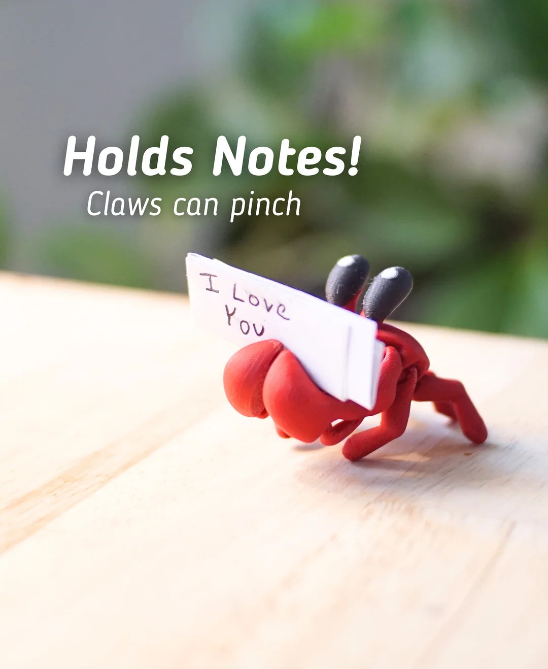 Crabby Crab - Fidget Toy/Keychain/Magnet