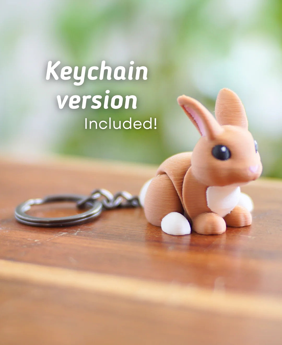 Bounding Bunny - Fidget Toy/Keychain