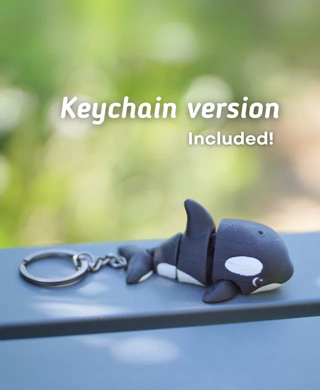 Outlaw Orca - Fidget Toy/Keychain