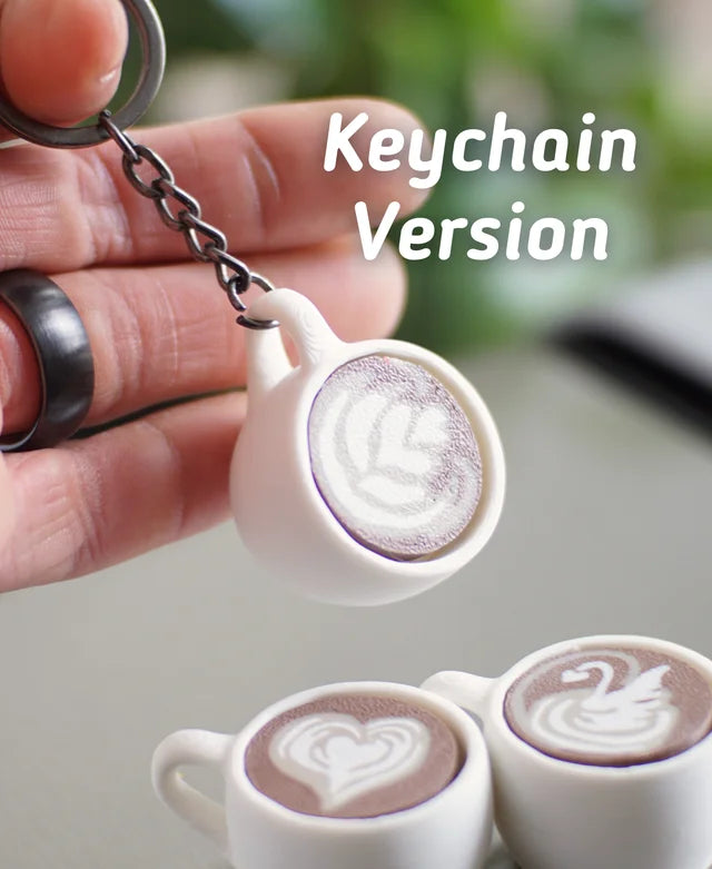 Latte Clicker - Fidget Toy/Keychain