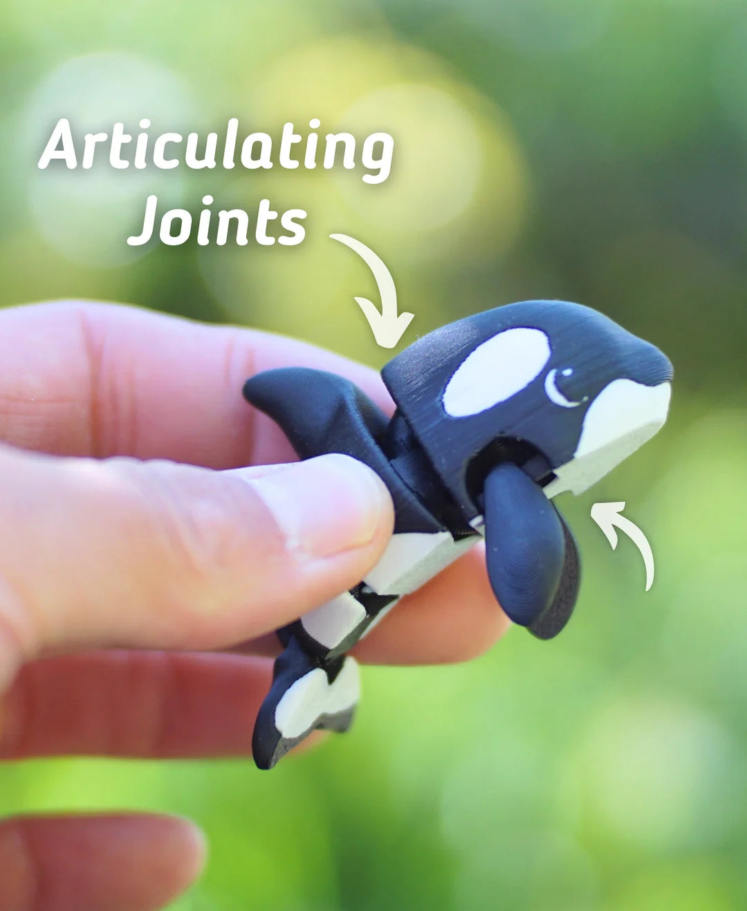 Outlaw Orca - Fidget Toy/Keychain