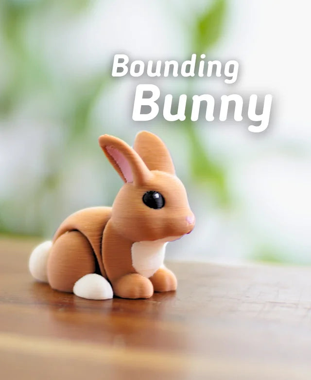 Bounding Bunny - Fidget Toy/Keychain