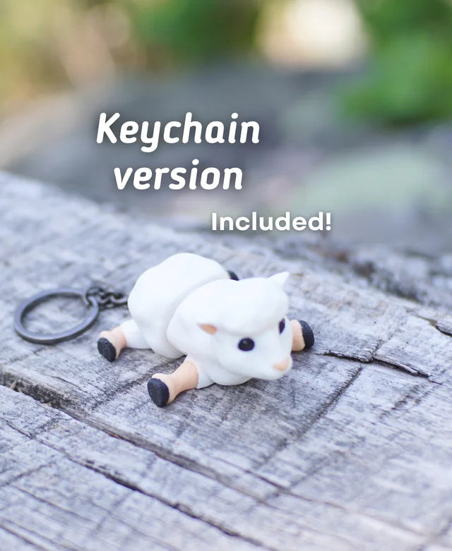Shy Sheep - Fidget Toy/Keychain